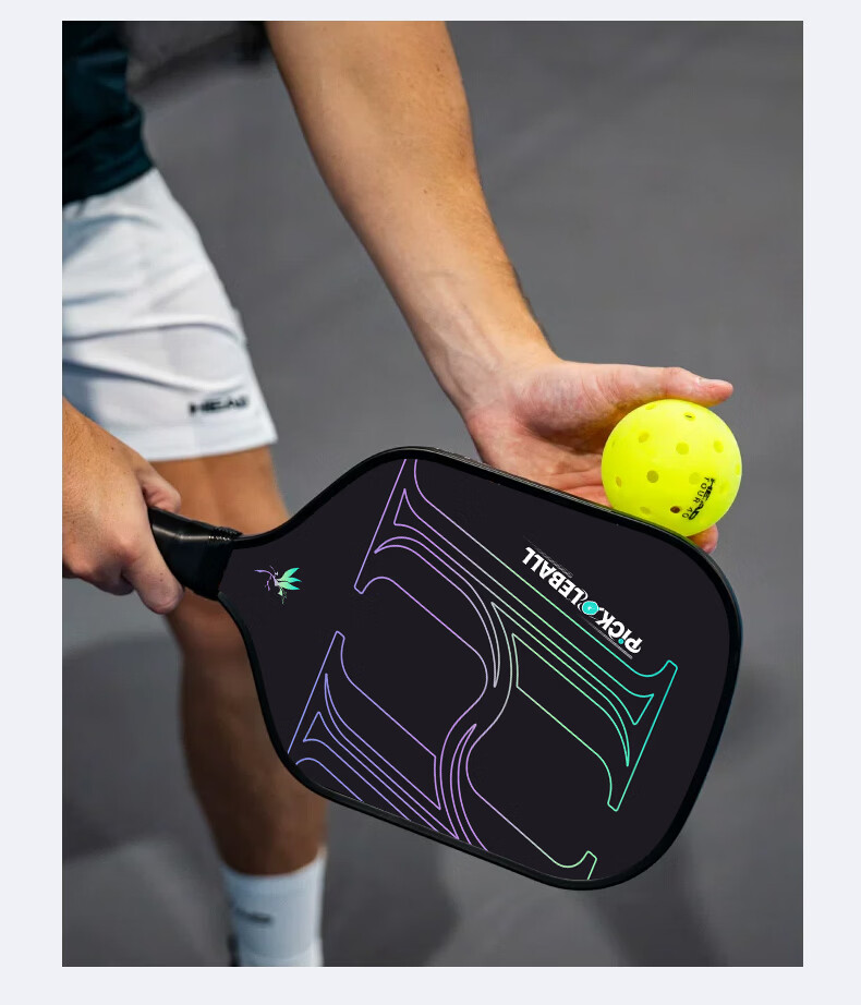 HEMMON Pickleball Paddle Fiberglass Double Paddle Set for Kids and Adults Beginner Universal 10