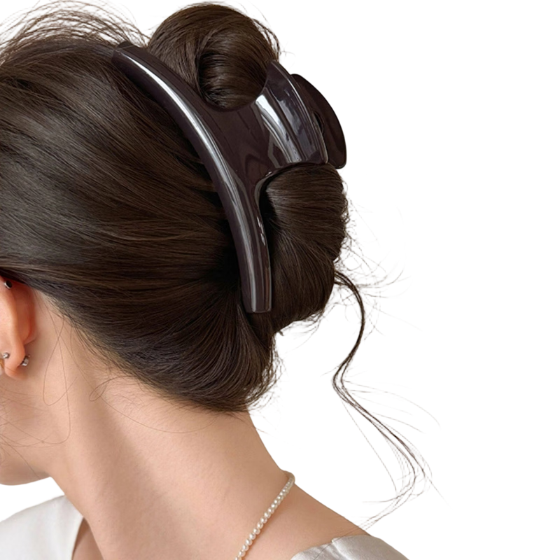 Dongyi Premium Wave Hair Claw Clip for Women 2026 New Large Shark Clip for Thick Hair Back Hair Clip 2
