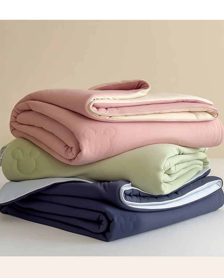 Disney Class A Cooling Silk Air Conditioning Quilt Children's Summer Quilt 150x200cm Single Ice Silk Summer Quilt Machine Washable Thin Quilt 20
