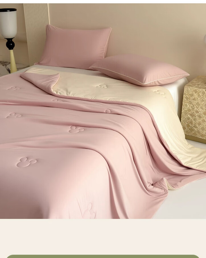 Disney Class A Cooling Silk Air Conditioning Quilt Children's Summer Quilt 150x200cm Single Ice Silk Summer Quilt Machine Washable Thin Quilt 5