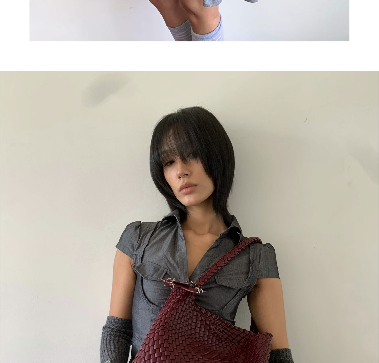 ECODAY Women's Original Design Classic Woven Large Capacity Tote Bag Commuter Handbag Shoulder Bag Birthday Gift 29