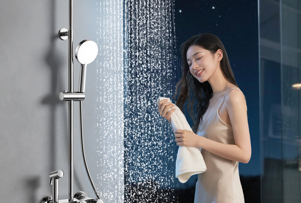ARROW Shower Head, All-Copper Body, Top Spray, Handheld Sprayer, Pressure Boosting [Renovation Subsidy 15%] 10
