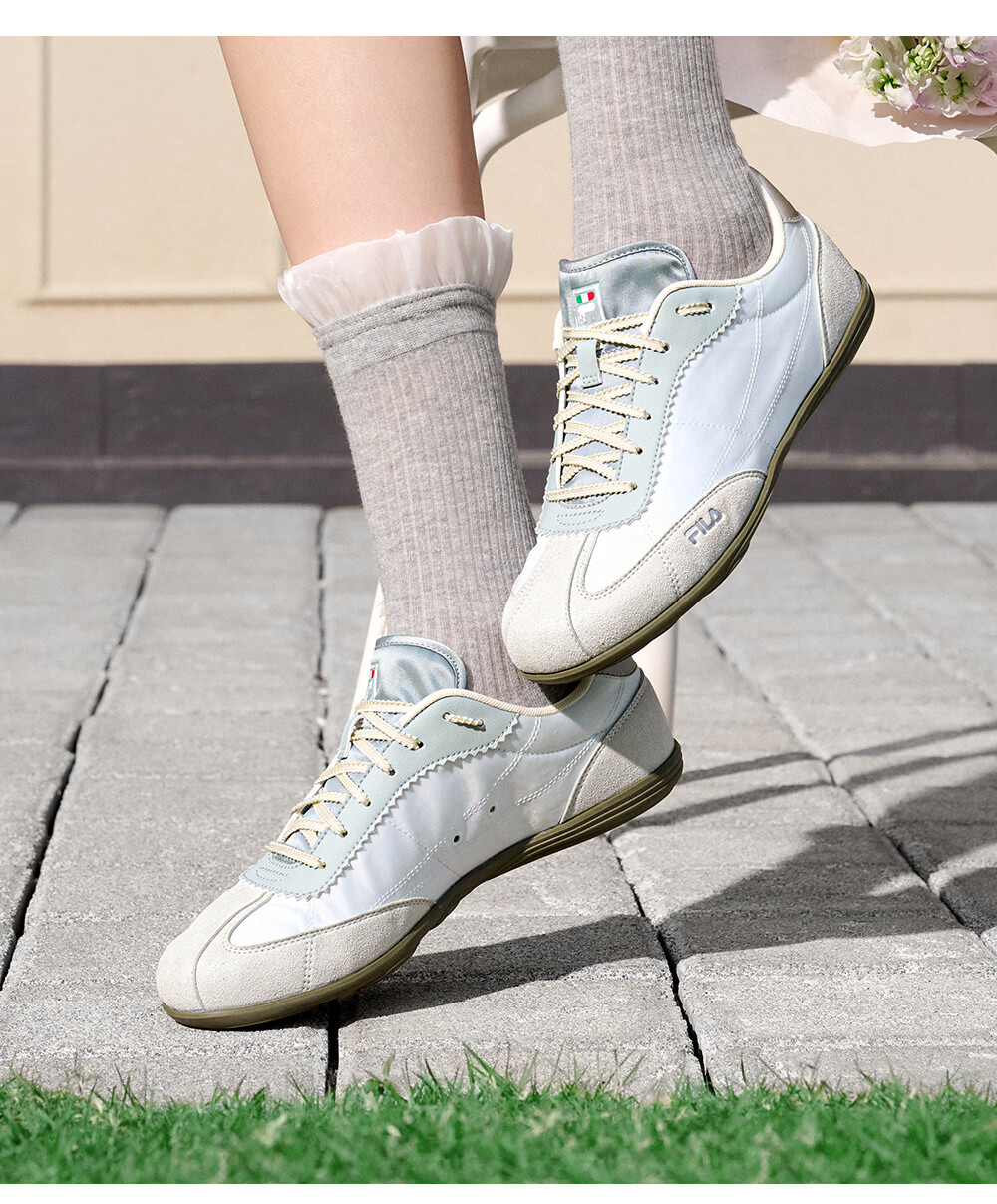 FILA Official Han So-hee Style Water Dance Shoes 1S Women's German Training Shoes 2026 Thin Sole Casual Sports Shoes 18