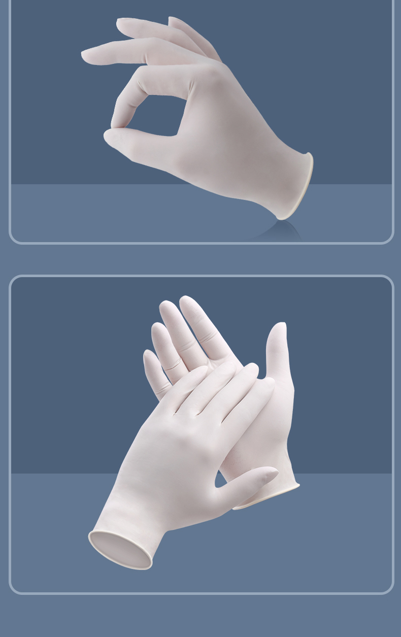 一次性橡胶手套乳胶外科检查手术防护独立包装小包实验室 进口橡胶