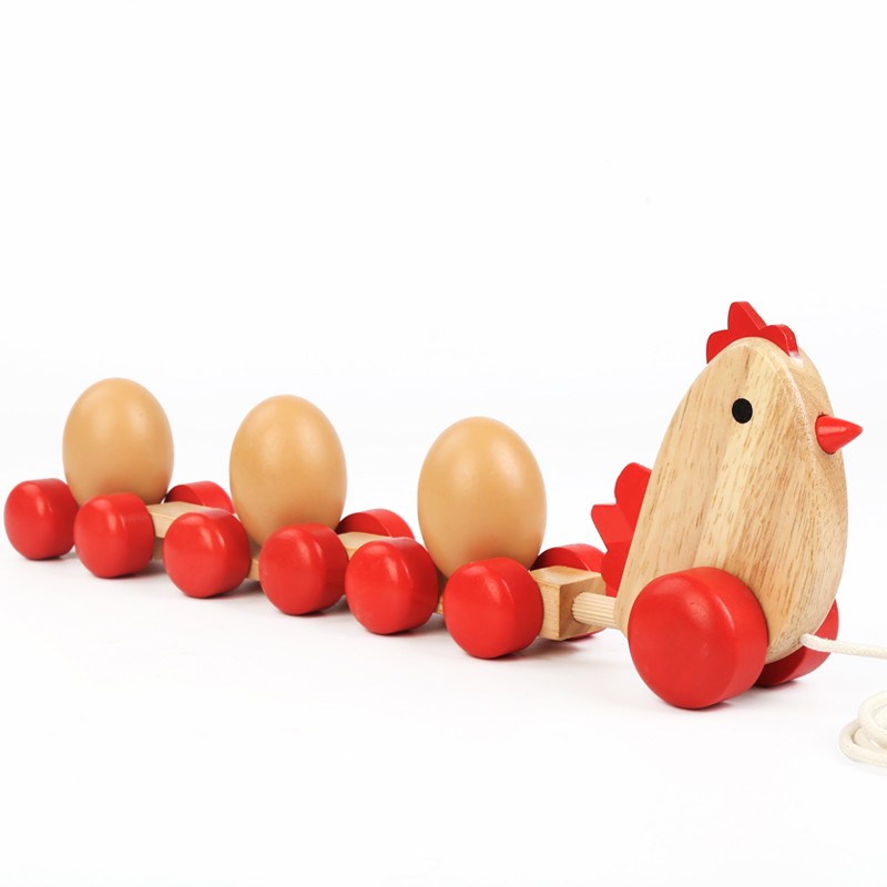 拖拉学步拉线手拉宝宝2岁儿童拉着走的小狗拉绳牵引拉拉车玩具 毛毛虫