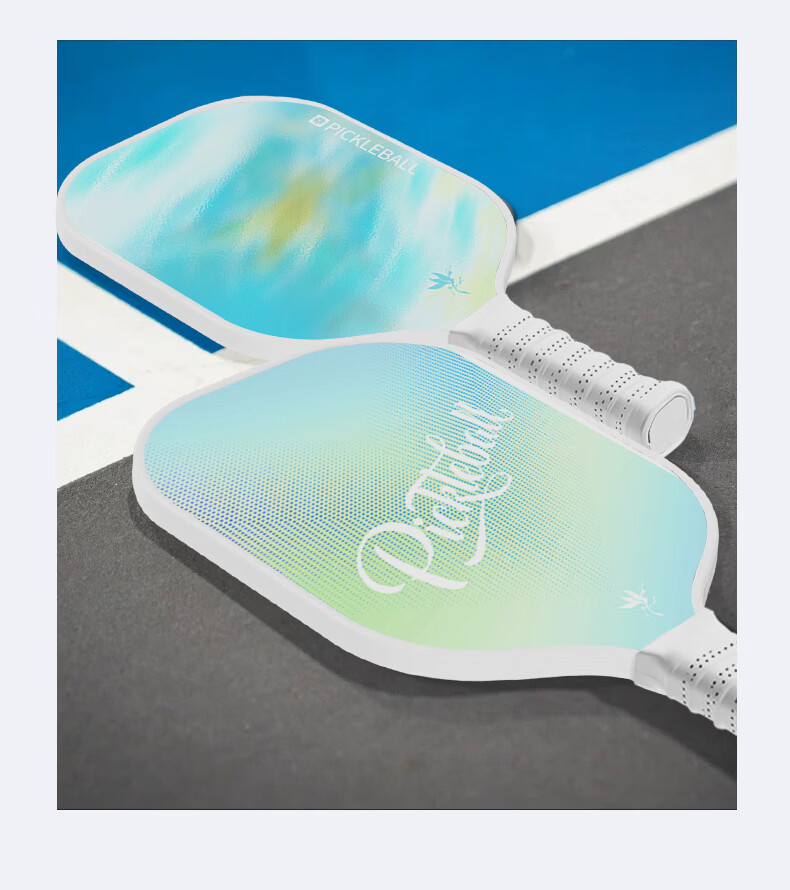HEMMON Pickleball Paddle Fiberglass Double Paddle Set for Kids and Adults Beginner Universal 11