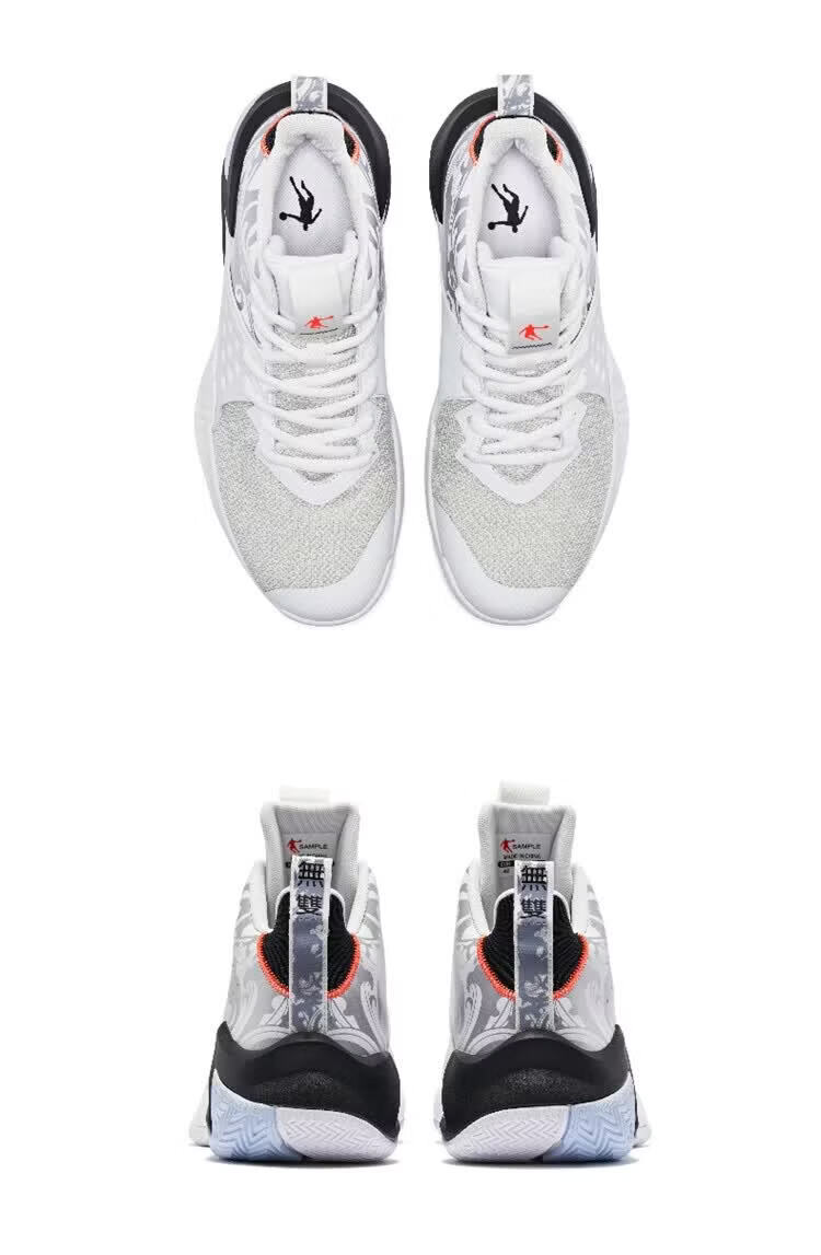 Jordan Men's Basketball Shoes Wushuang Autumn Mesh Shock Absorption Durable Practical National Trend Sports Sneakers 20