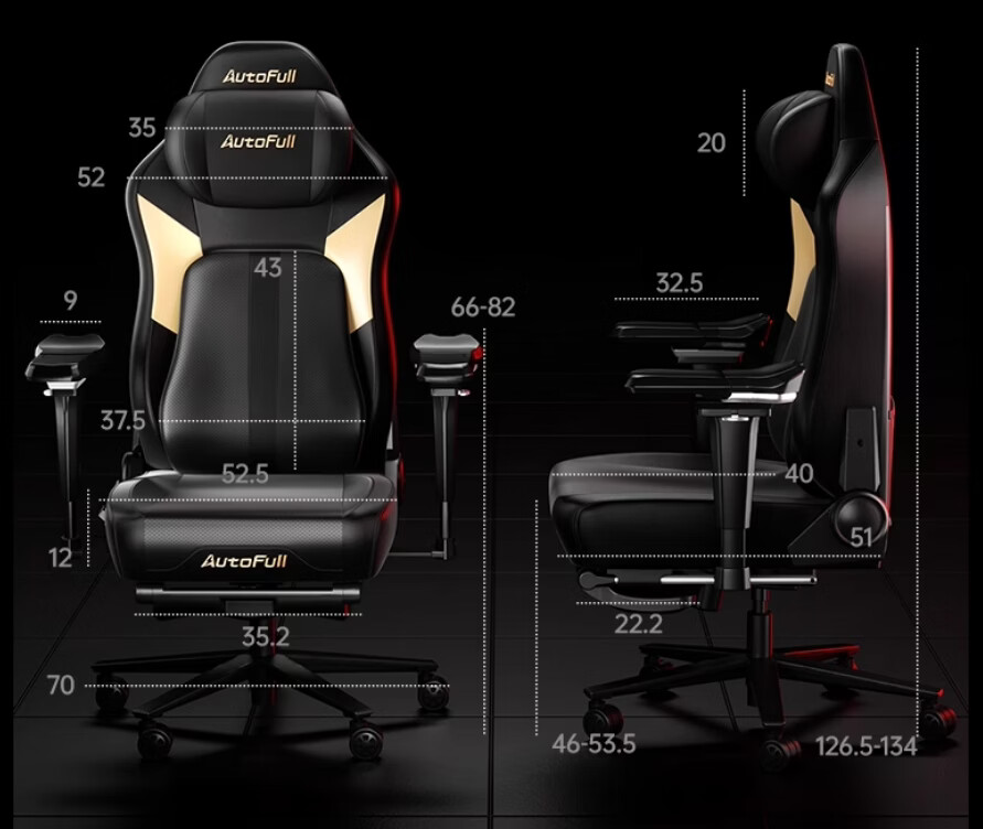 AutoFull [EDG Champion Recommended] M6Pro2.0 Premium Gaming Chair, Ergonomic Chair, Computer Chair, Gaming Seat 7