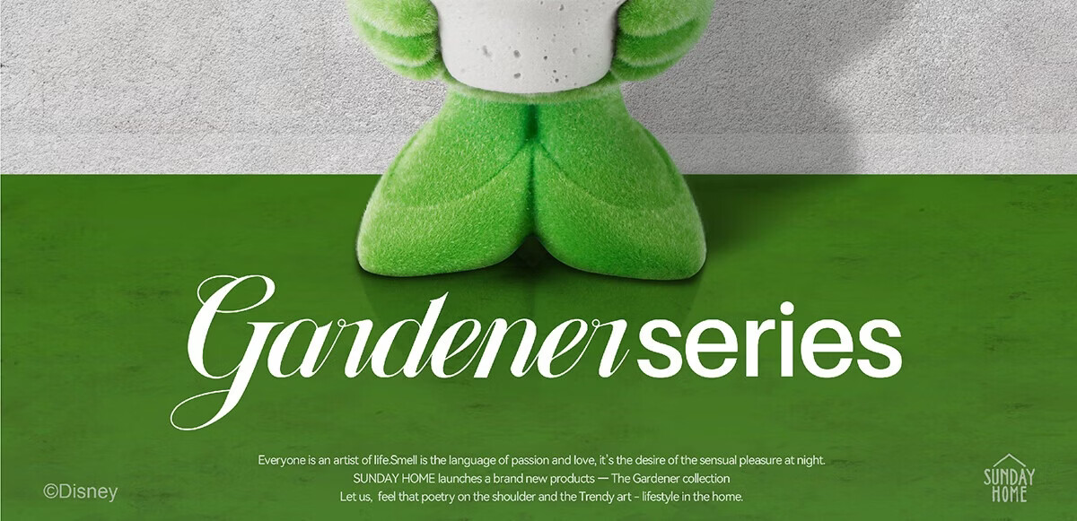 Disney SUNDAYHOME Gardener Daisy Scented Flocked Figurine Diffuser Stone Desktop Ornament Birthday Gift Graduation Gift 2