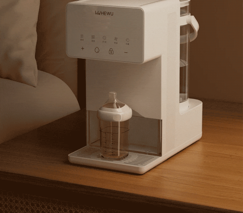 Quantitative Water Dispensing Baby Milk Maker Thermostatic Kettle Fully Automatic Water Supply Infant Milk Warmer Temperature Control Milk Mixer 34