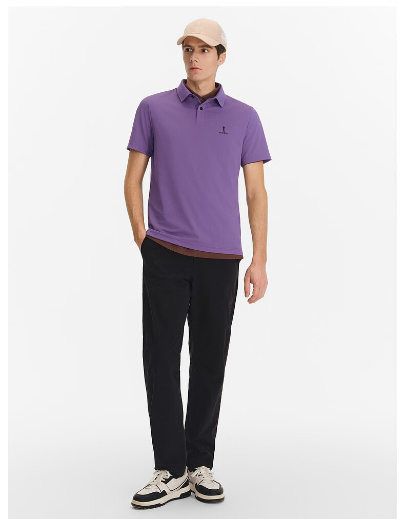 Biyinlefen Golf [Cooling Technology Fabric] 2026 Spring New Men's Sports Casual Stretch Comfortable Skin-friendly Short Sleeve Polo Shirt 8