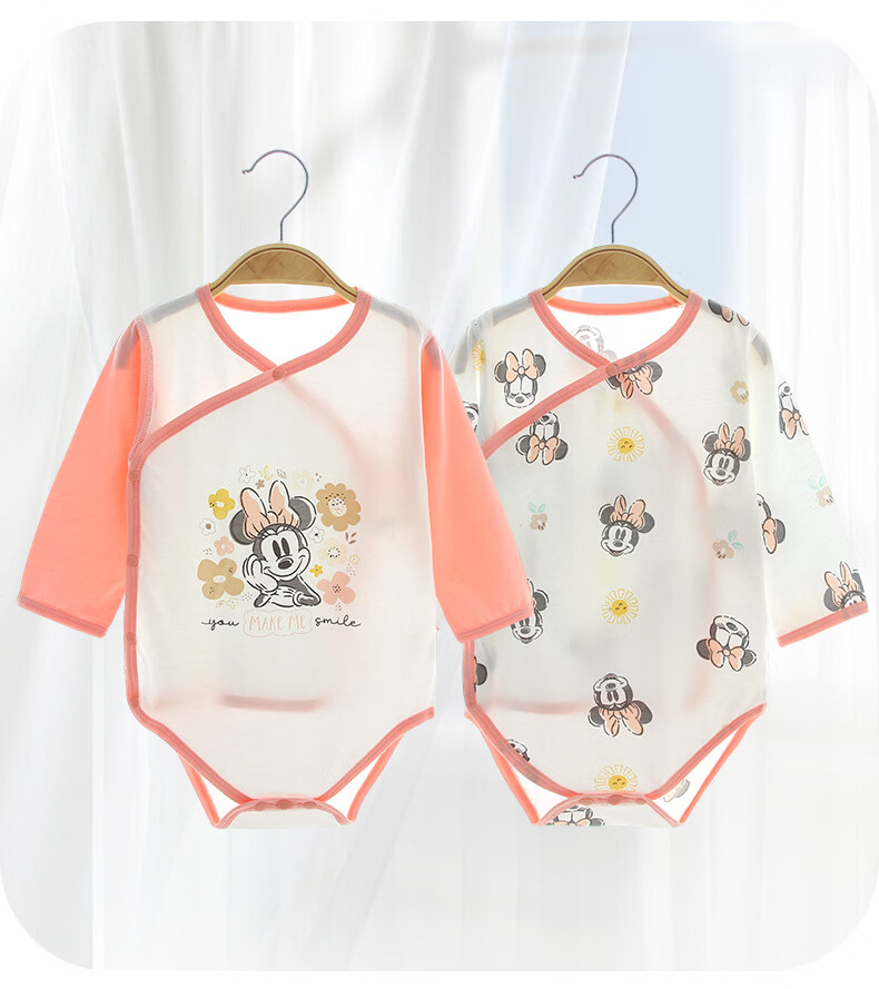 Disney Baby Summer Thin Cotton Bodysuit Newborn Unisex Romper Crawling Suit 19