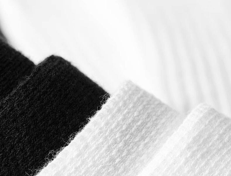 Warrior Sports Socks (6 Pairs) All-Season Running and Badminton Socks Unisex Odor-Resistant Sweat-Absorbing Casual and Basketball Socks 7