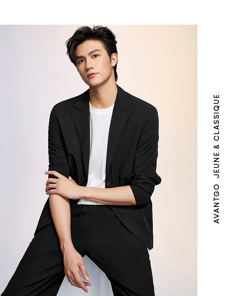 HLAHLA Casual Blazer Men Spring 26 Light Business Fashion Series Elegant Commuter Suit Men 8
