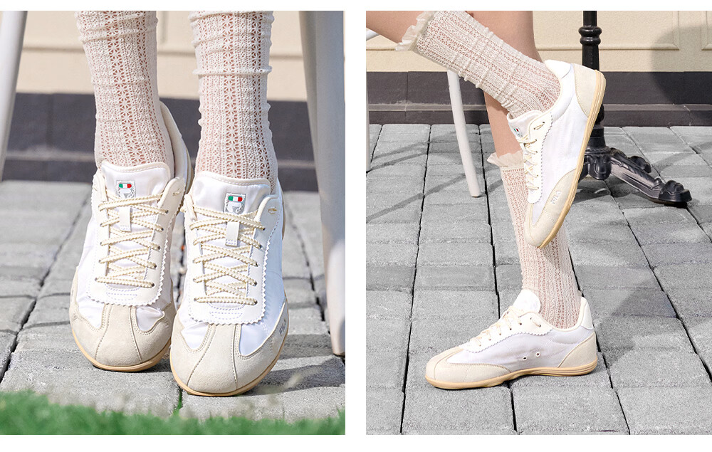 FILA Official Han So-hee Style Water Dance Shoes 1S Women's German Training Shoes 2026 Thin Sole Casual Sports Shoes 17