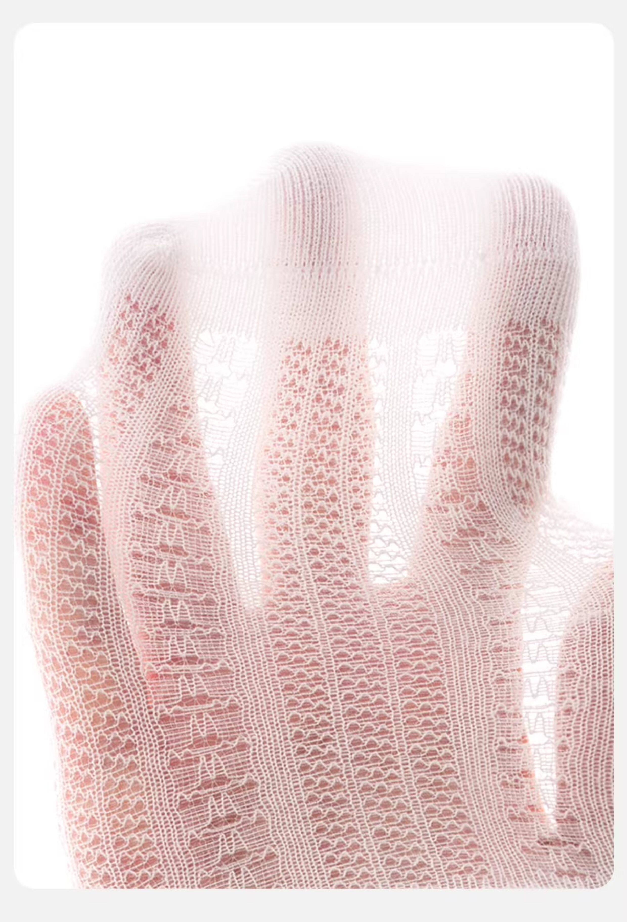 Bingxue Kapok Children's Tights Girls Summer Ultra-thin Mesh Dance Socks Pure White Anti-mosquito Stockings Baby Leggings 9
