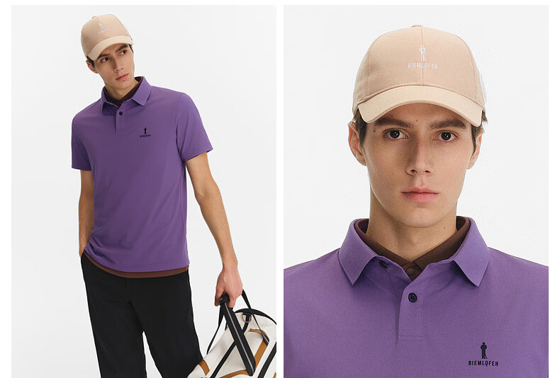 Biyinlefen Golf [Cooling Technology Fabric] 2026 Spring New Men's Sports Casual Stretch Comfortable Skin-friendly Short Sleeve Polo Shirt 10
