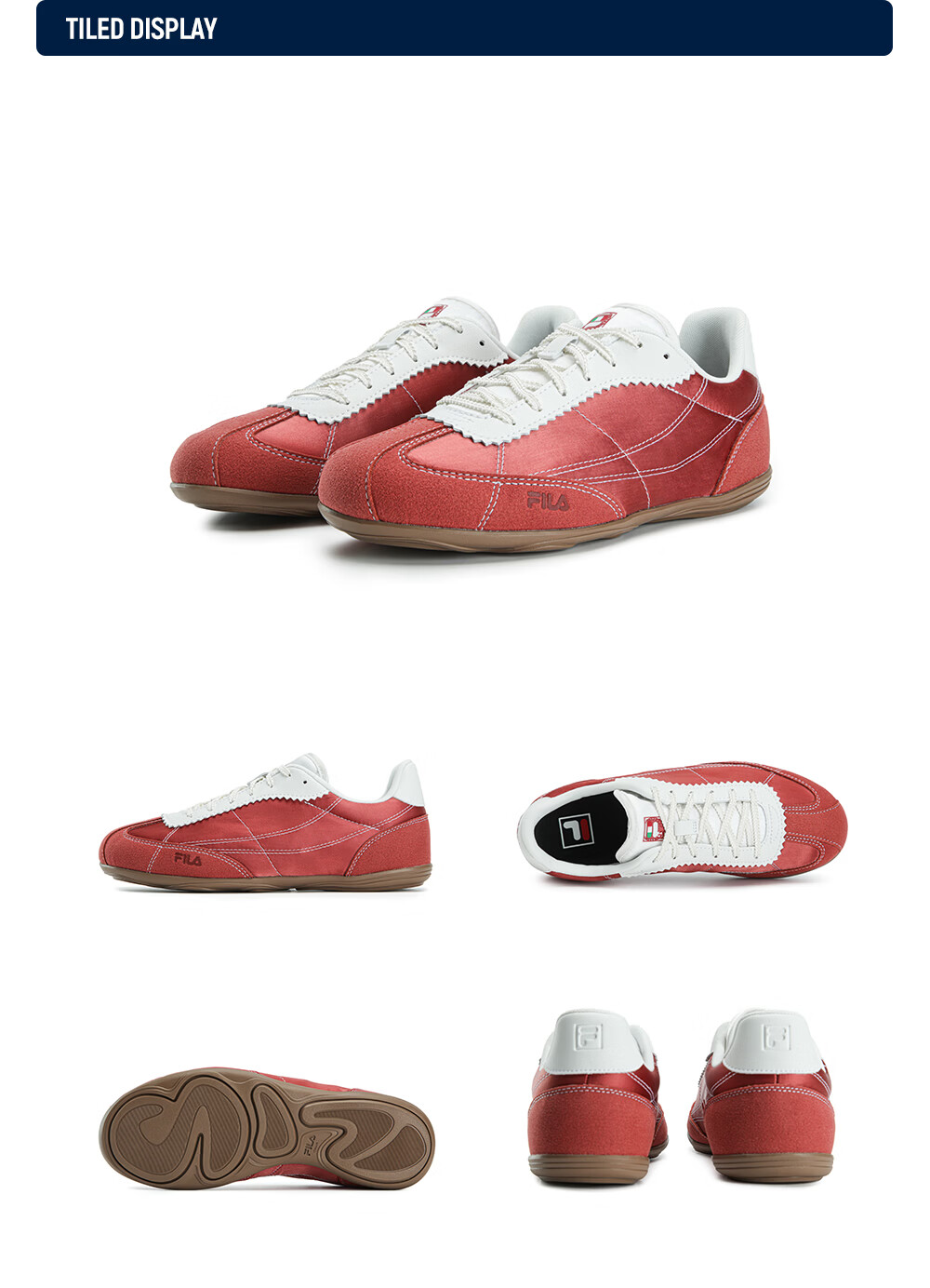 FILA Official Han So-hee Style Water Dance Shoes 1S Women's German Training Shoes 2026 Thin Sole Casual Sports Shoes 36