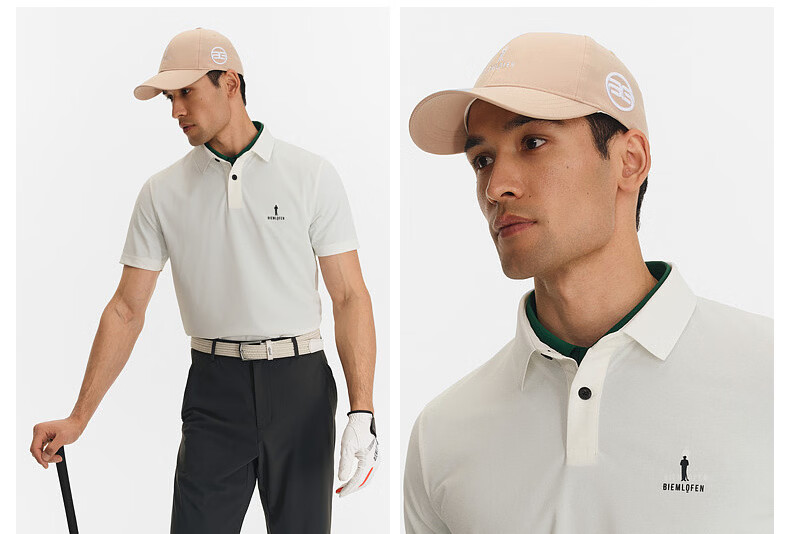 Biyinlefen Golf [Cooling Technology Fabric] 2026 Spring New Men's Sports Casual Stretch Comfortable Skin-friendly Short Sleeve Polo Shirt 16