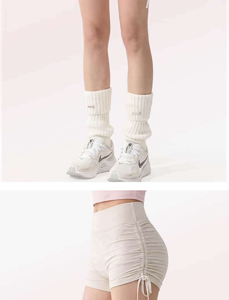 Free Style Drawstring Sports Shorts Women High Waist Butt Lift Bare Feeling Quick-Dry Yoga Pilates Running Fitness Training Set 9