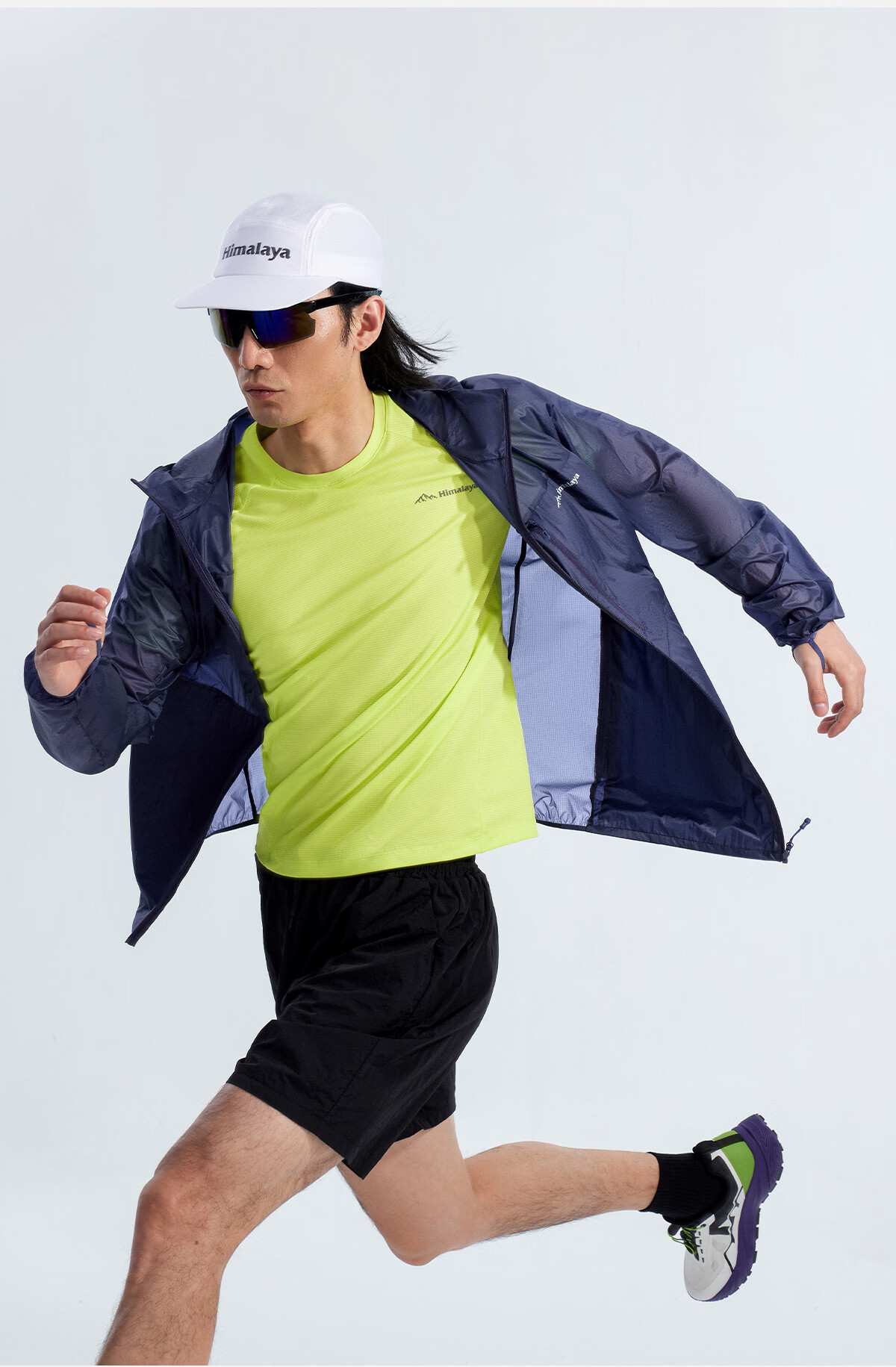 Himalaya Wind Wing Trekking Hiking Skin Jacket [UPF50+] Unisex Sun Protection Lightweight Breathable Cooling Jacket 17