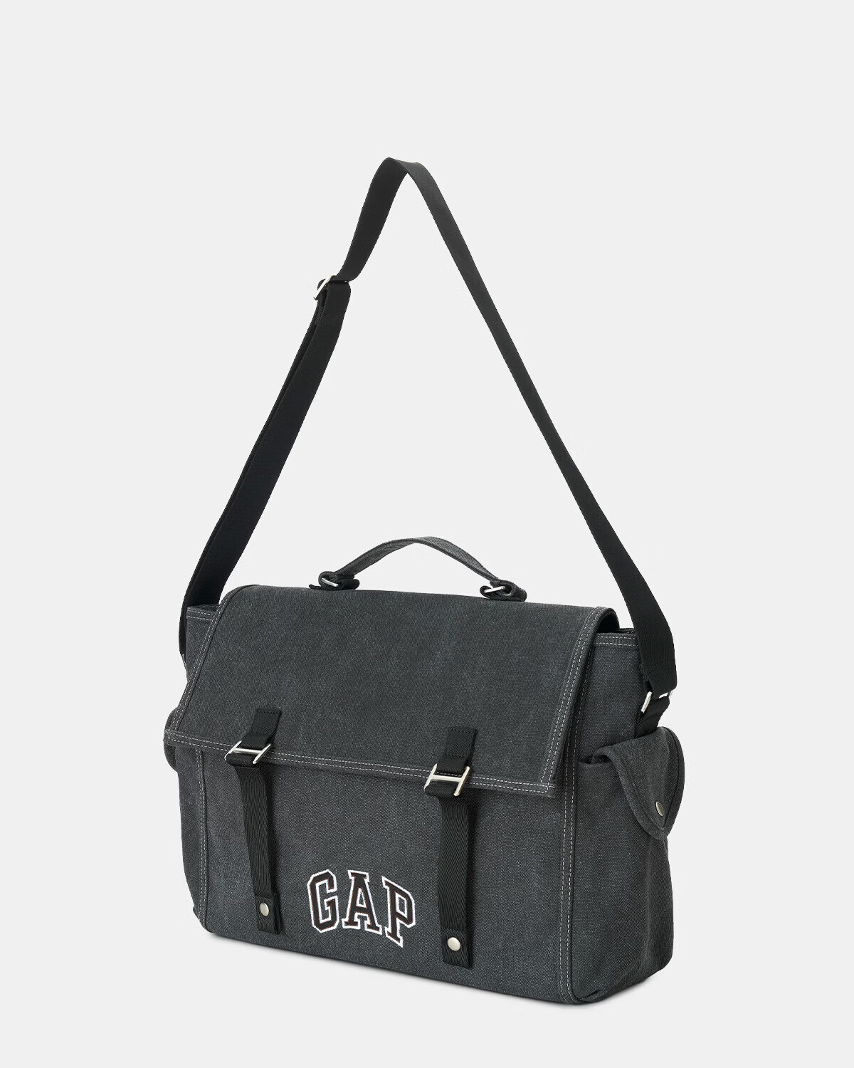 GAP Wilderness Road Messenger Bag Navy Blue 9