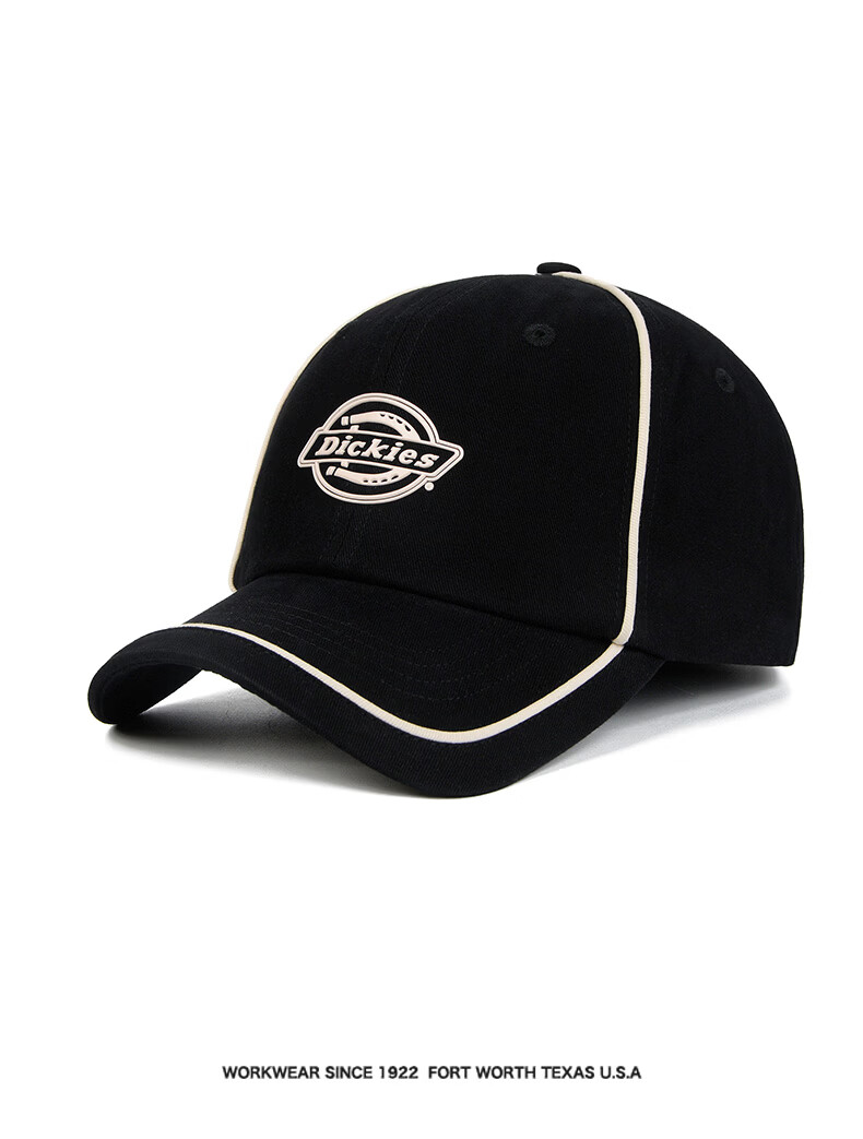 Dickies New Unisex Baseball Cap Large Head Size Slimming Letter Line Versatile Sun Protection Outdoor Blue Duckbill Hat 16