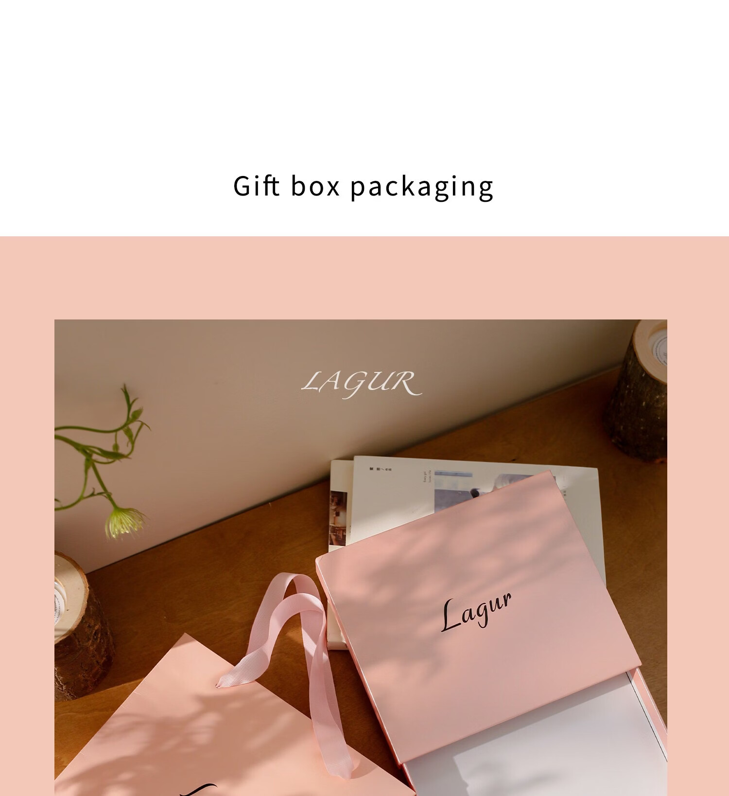 Lagur Shen Yue Same Style "Baoxiang Little Red Flower" Silk Long Scarf for Women Spring Summer Elegant Purple Pink Gift Box Set 18