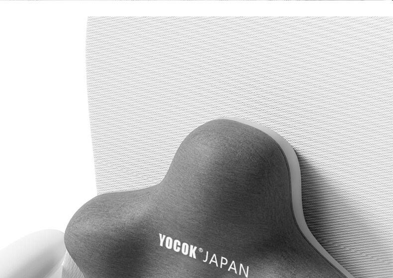 YOCOK Lumbar Support Cushion Pillow Office Chair Waist Pillow Car Seat Cushion Long Sitting Lumbar Support Blue Version 17
