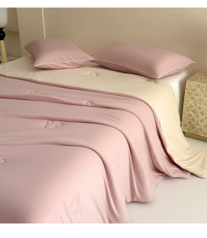 Disney Class A Cooling Silk Air Conditioning Quilt Children's Summer Quilt 150x200cm Single Ice Silk Summer Quilt Machine Washable Thin Quilt 15