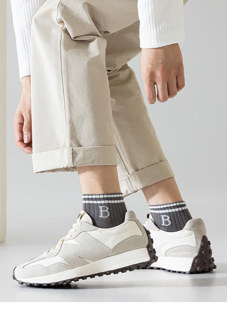 Mian Shisan Men's Short Socks Xinjiang Cotton Spring Summer 10A Antibacterial Deodorant Breathable Youth Trendy Low-Cut Ankle Socks 6 Pairs 10