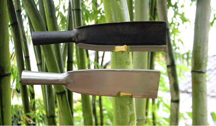 开路大砍柴砍山刀剁柴手工锻打锰钢野外野营户外高级德国劈竹平头