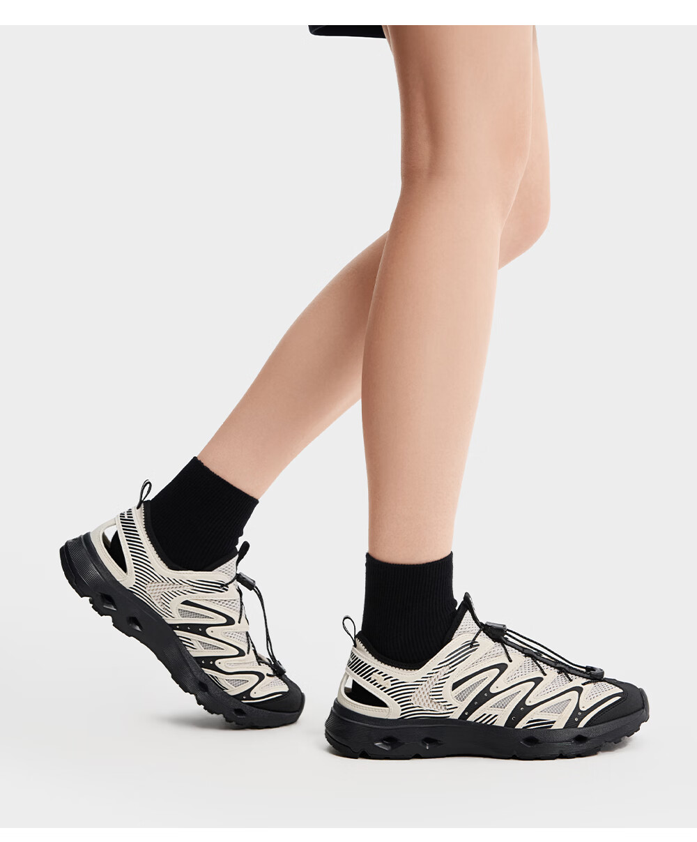 FILA Official WAVY 1+ Women's Wave Creek Sandals 2026 Summer Breathable Casual Shoes 20