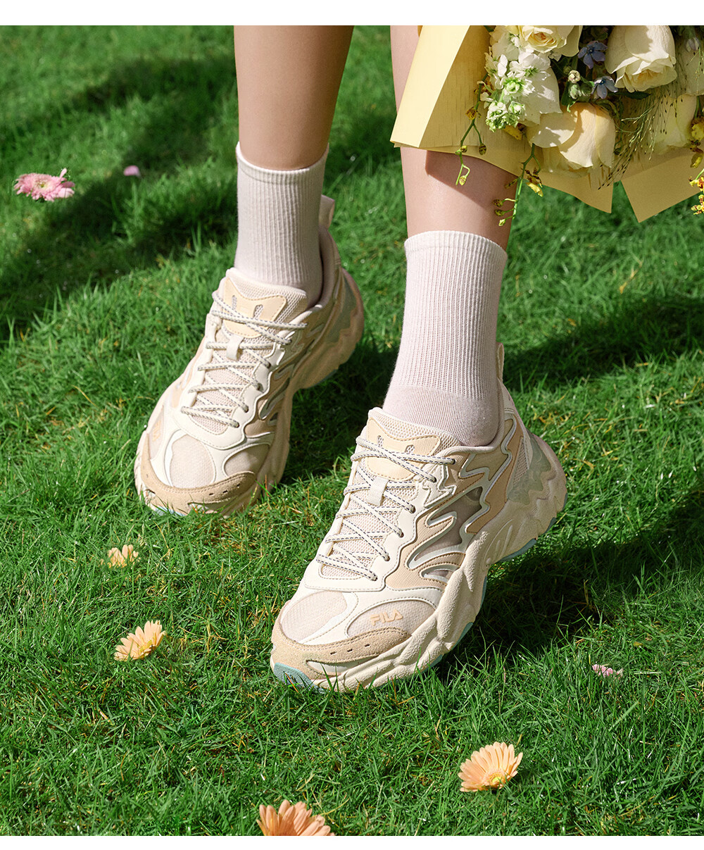 FILA Fern 3rd Generation Women's Breathable Dad Sneakers 2026 Summer New Casual Sports Shoes 19