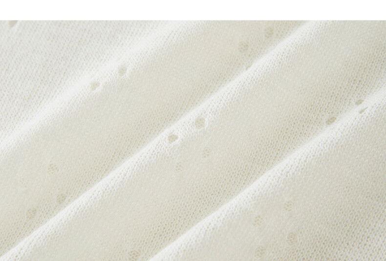 Sllsky Boshi Style Tencel Hollow Knit Summer 2026 New Loose Tie Round Neck Sun Protection Cover-up 26