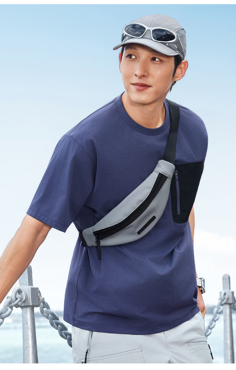 Kolumb Outdoor Quick-Dry Moisture-Wicking Sun-Protective Short Sleeve T-Shirt for Men with Commuter Pocket Energy Purple M(170) 16