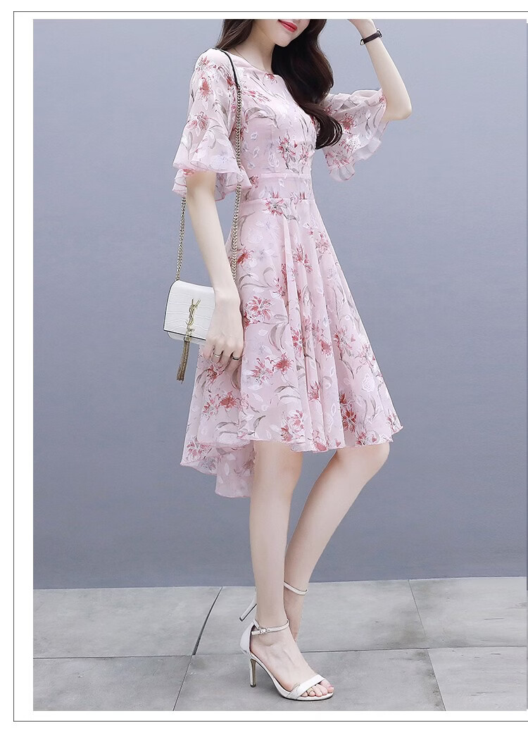 La Chapelle Women's Premium Chiffon Dress | Petite Exclusive | Elegant Beach Dress Versatile Design 10