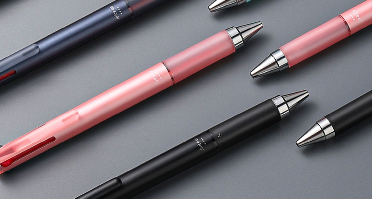 百乐日本juiceup多色笔多功能笔04限定珠光色三合一模块笔四合一按动