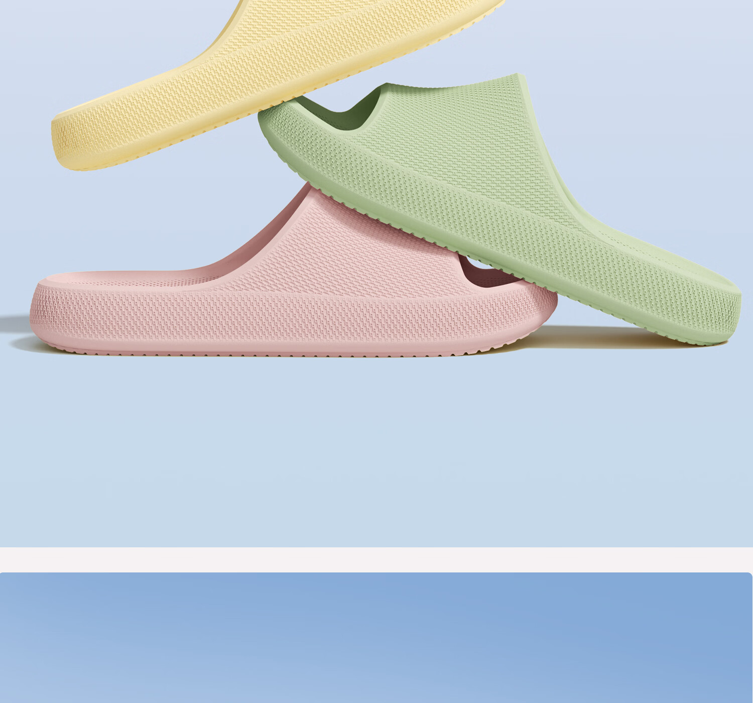 Mercury Home Textile Plain Pattern Women's Summer Indoor Soft Sole Simple Non-Slip Bathroom Shower Couple Beach Slippers Men 7