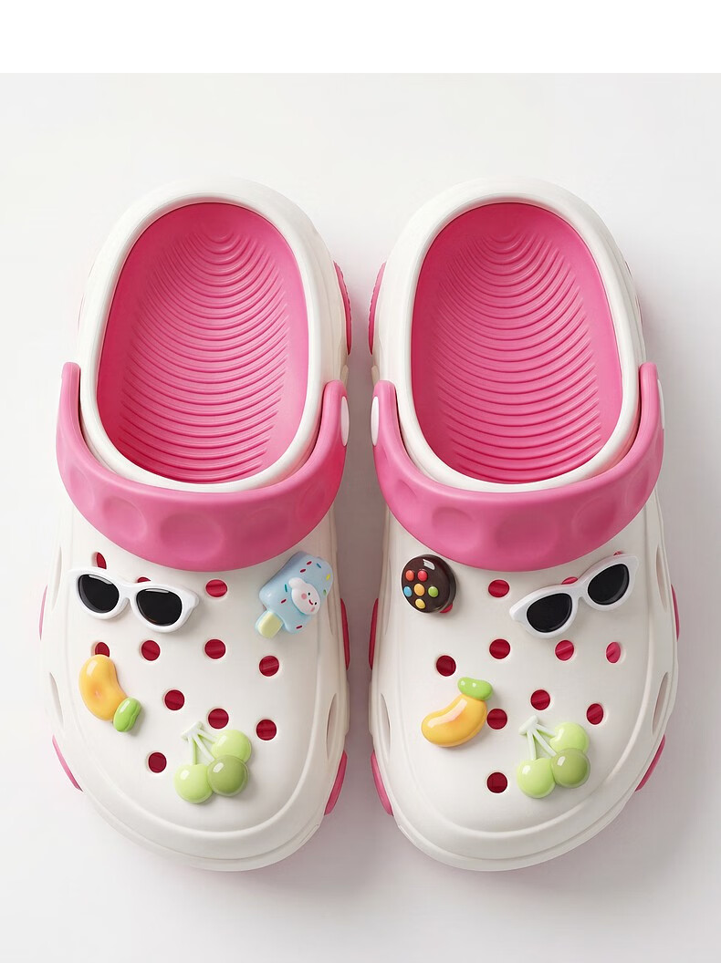YUZHAOLIN Kids Clog Shoes Boys Girls Lightweight Closed-Toe Sandals for Students 20