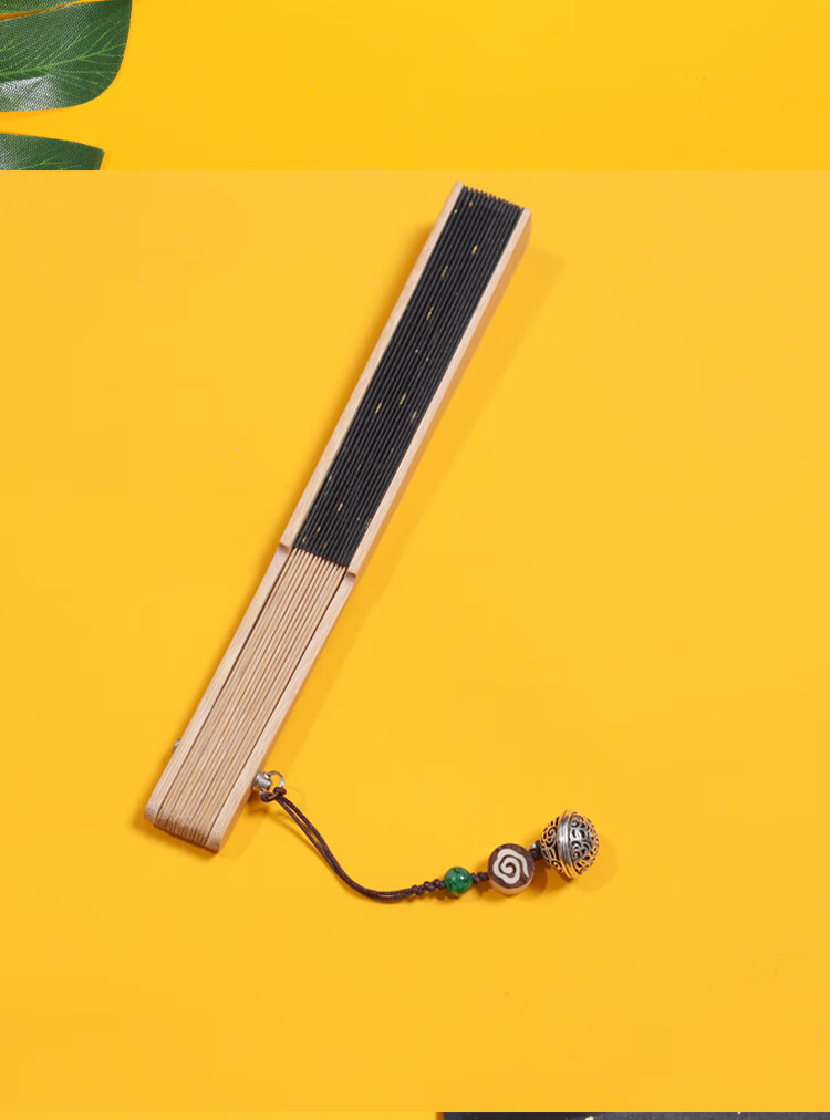 左木春扇子定制流苏挂件古风汉服腰佩旗袍团扇折扇扇坠中国结配饰 长