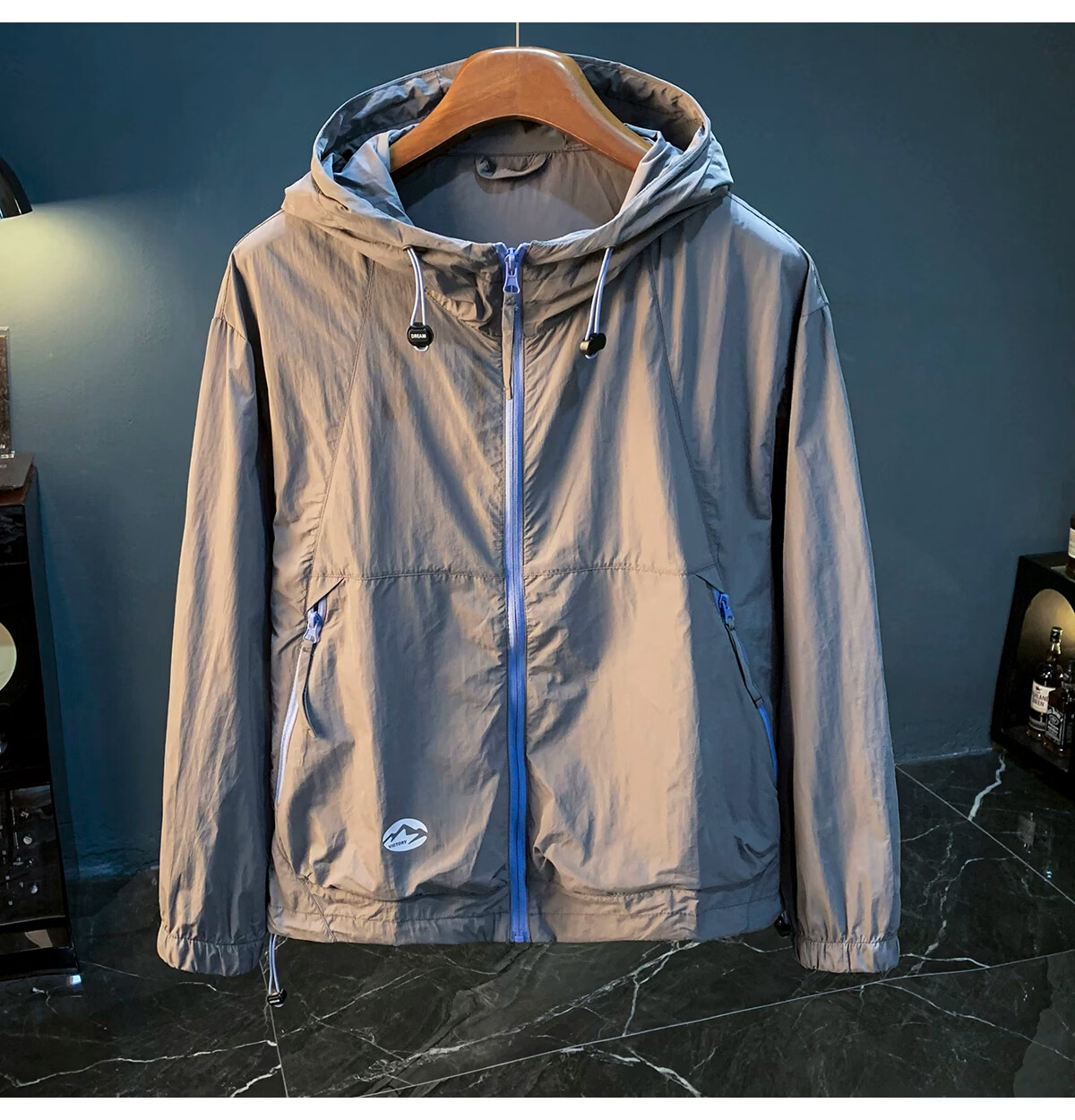PLAYBOY Unisex Summer 2026 New Ice Silk Ultra-Thin Three-Protection Outdoor Casual Breathable Plus Size Sun Protection Jacket 8