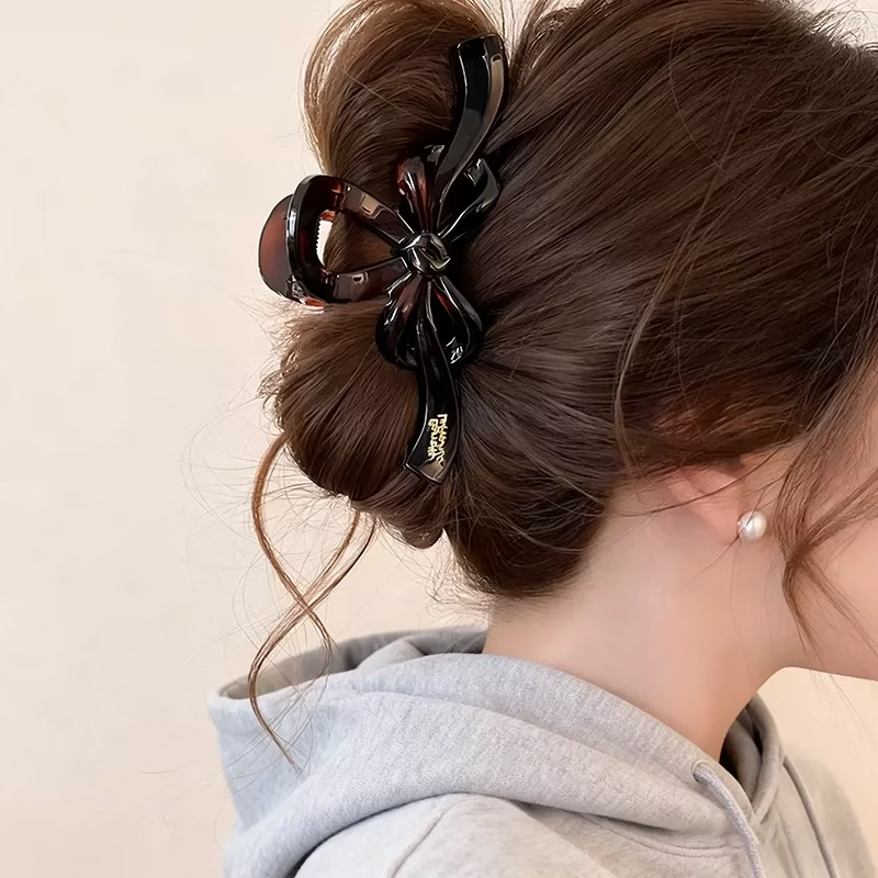 Idair Premium Bow Hair Clip Large Hair Claw Shark Clip Hair Accessory for Women 2026 New Style 5