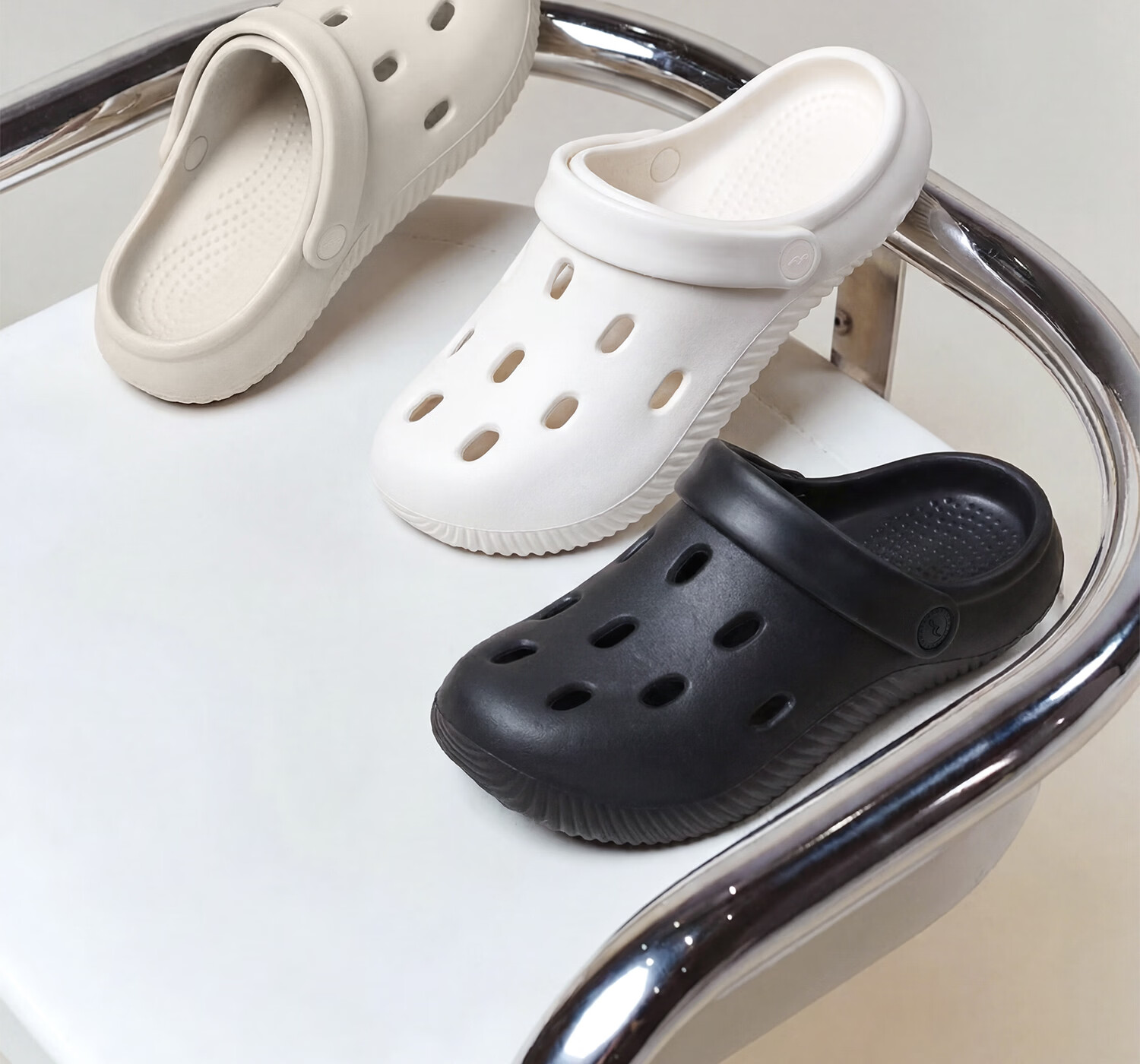 Mercury Home Textiles Couple Birkenstock Clog Sandals Unisex Summer Outdoor New Soft Beach Slip-On Open-Toe Sandals Men Women 5