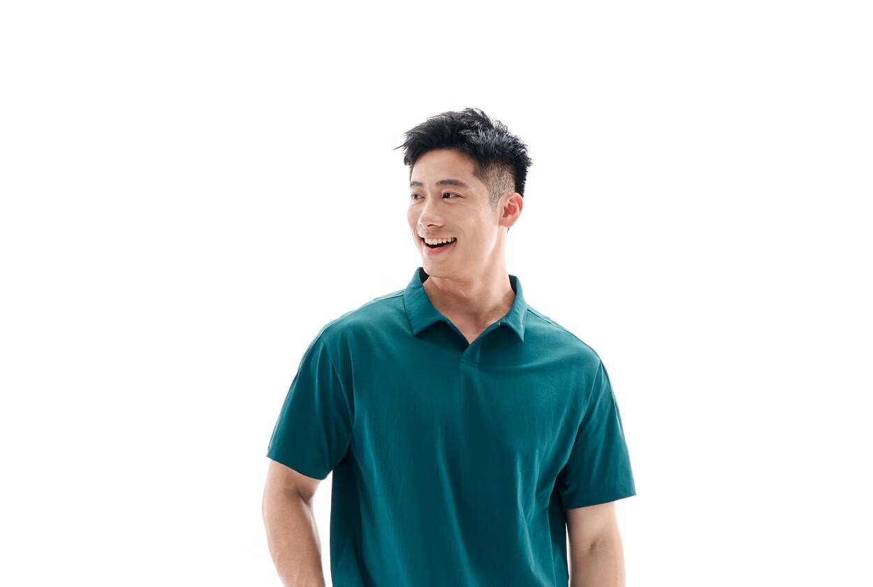 MUSCLE DOG Antibacterial Quick-Dry Sports Polo Shirt Men's 2026 New Tennis Training Fitness Top 43