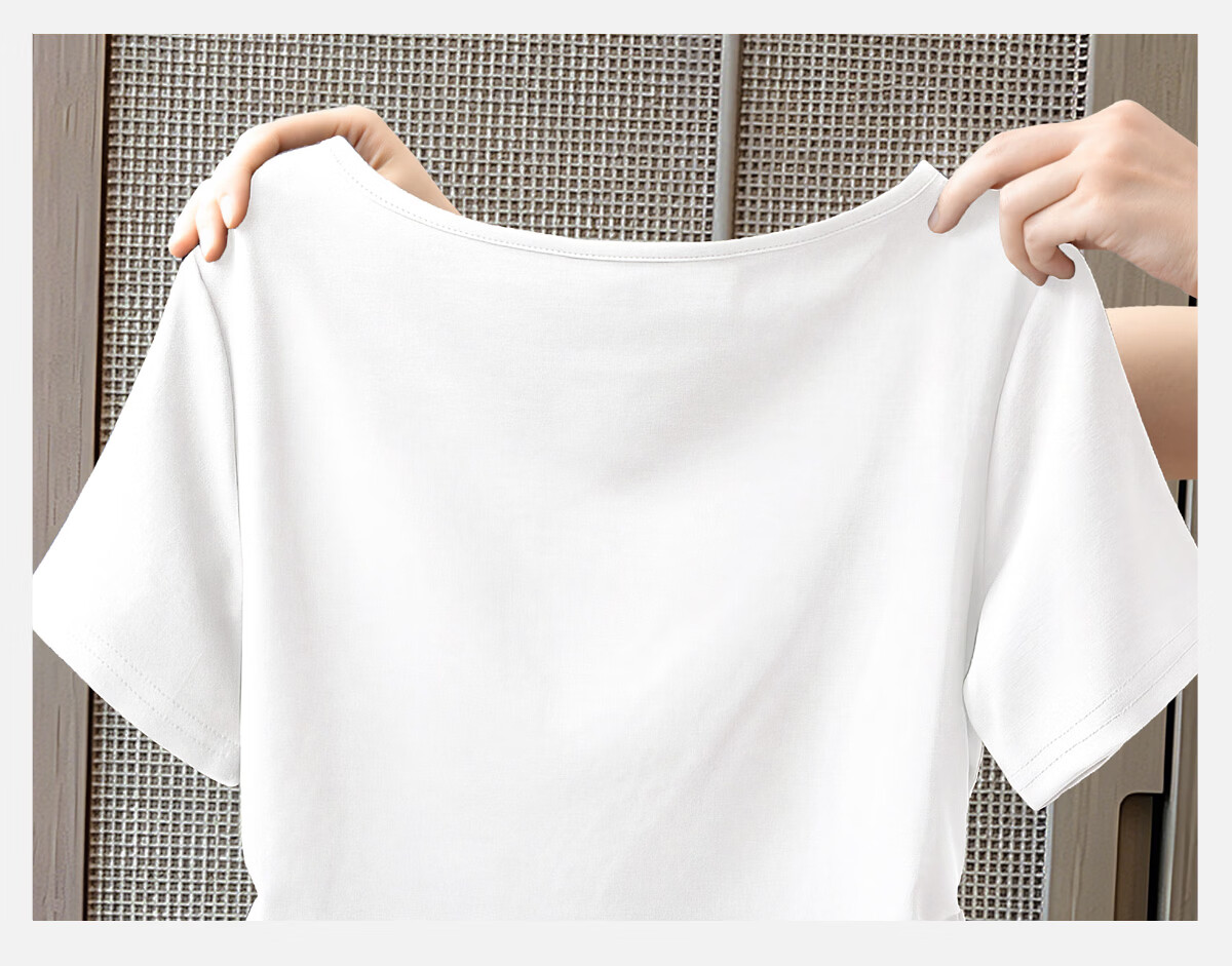 Cypress House Women's Crew Neck Short Sleeve T-Shirt 2026 Summer New Fashion Solid Color Slim Pullover Top 14