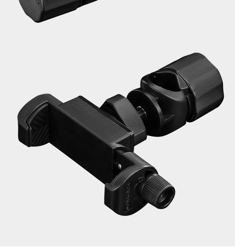 YUNTENG Live Streaming Clamp Tube Phone Holder Expansion Accessories Power Bank Mobile Power Fixed Bracket Multi-Position Tray Extension Accessories Outdoor Photography Dual-Device Additional Clamp 7