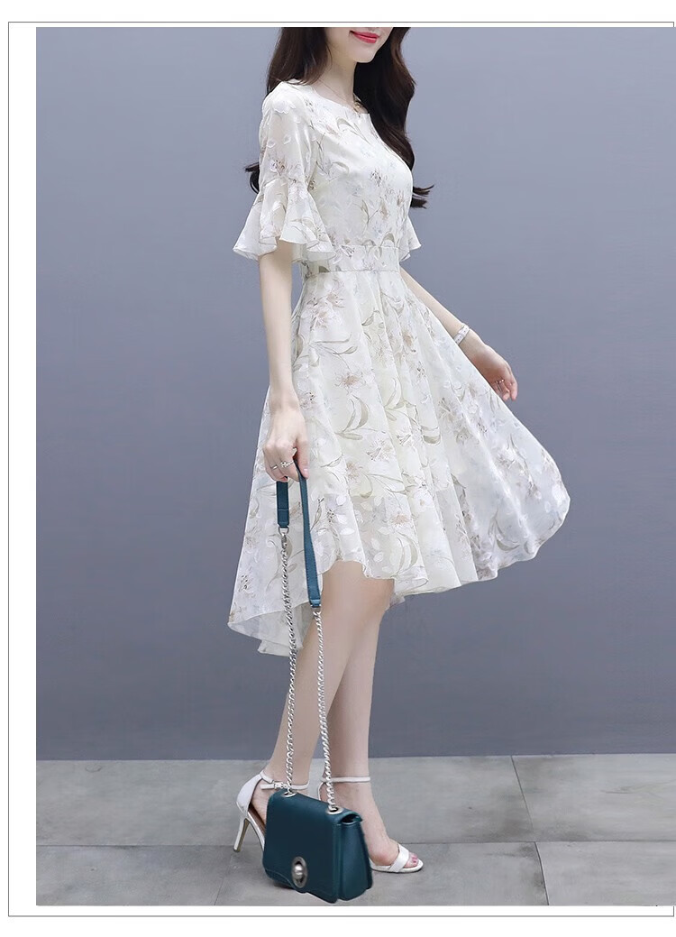 La Chapelle Women's Premium Chiffon Dress | Petite Exclusive | Elegant Beach Dress Versatile Design 16
