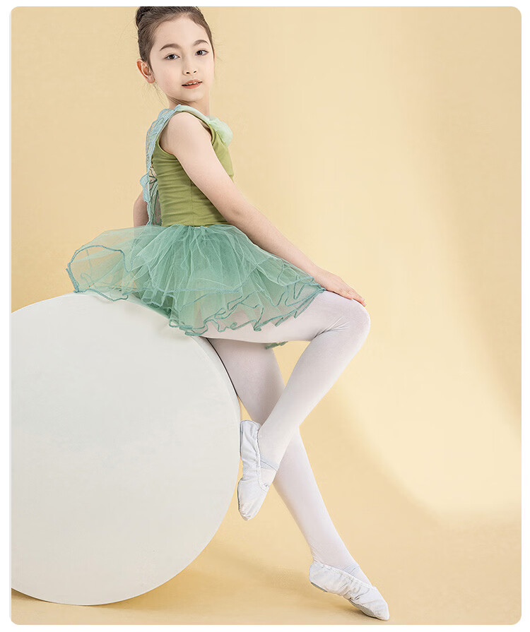 Little Pig Banner Children's Dance Socks High Elastic Non-Restrictive Premium Velvet Girls' Summer 90D Anti-Snag Tights 15