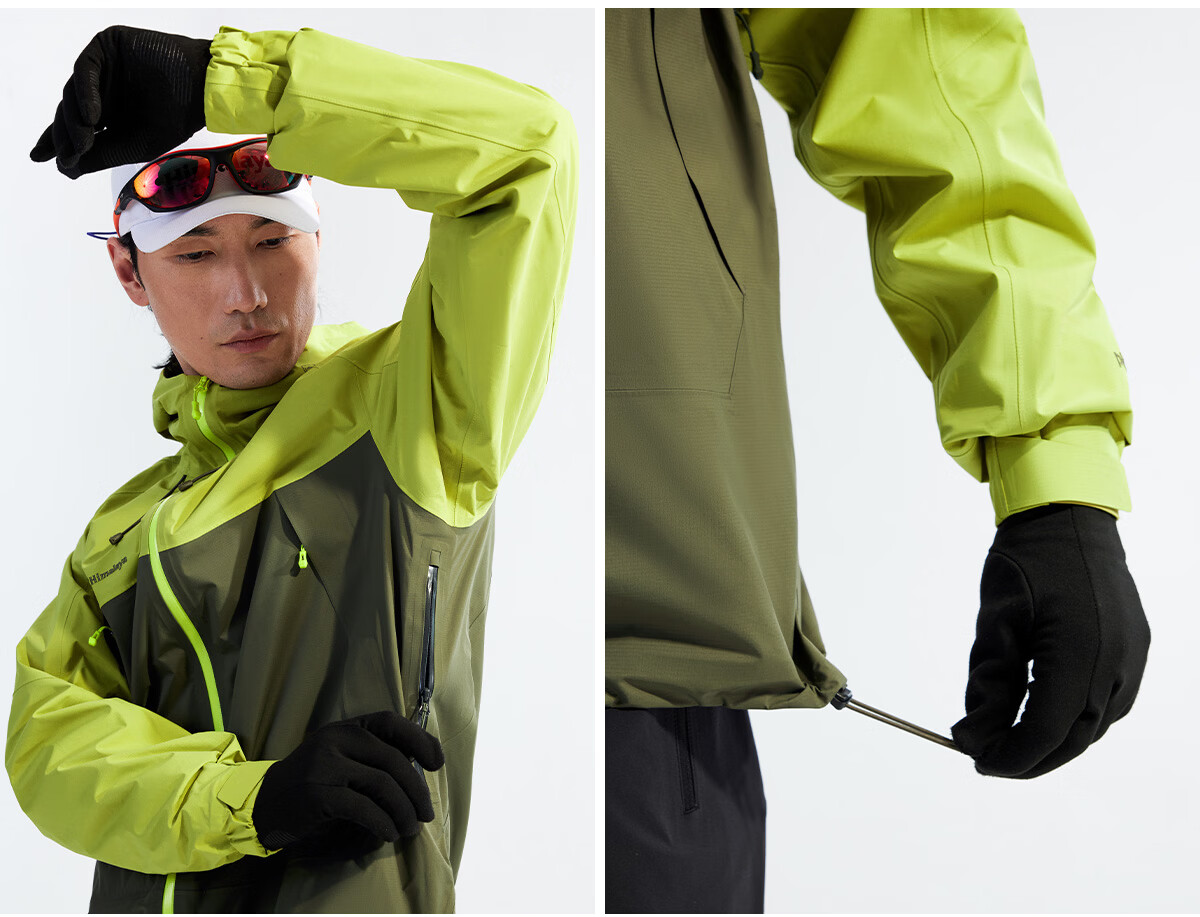 Himalaya Shatter Hard Shell Jacket H3500 Lightweight Durable Outdoor Hiking Mountaineering Coat 36